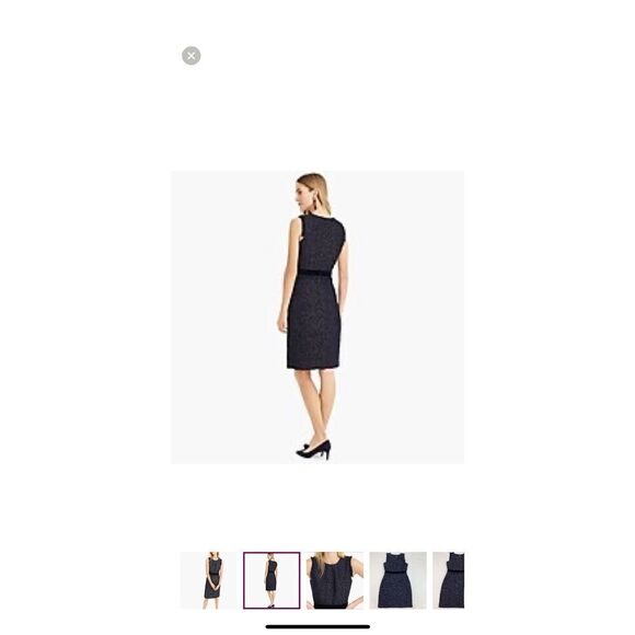 J. Crew Sparkle Tweed Dress sz O - Picture 2 of 6